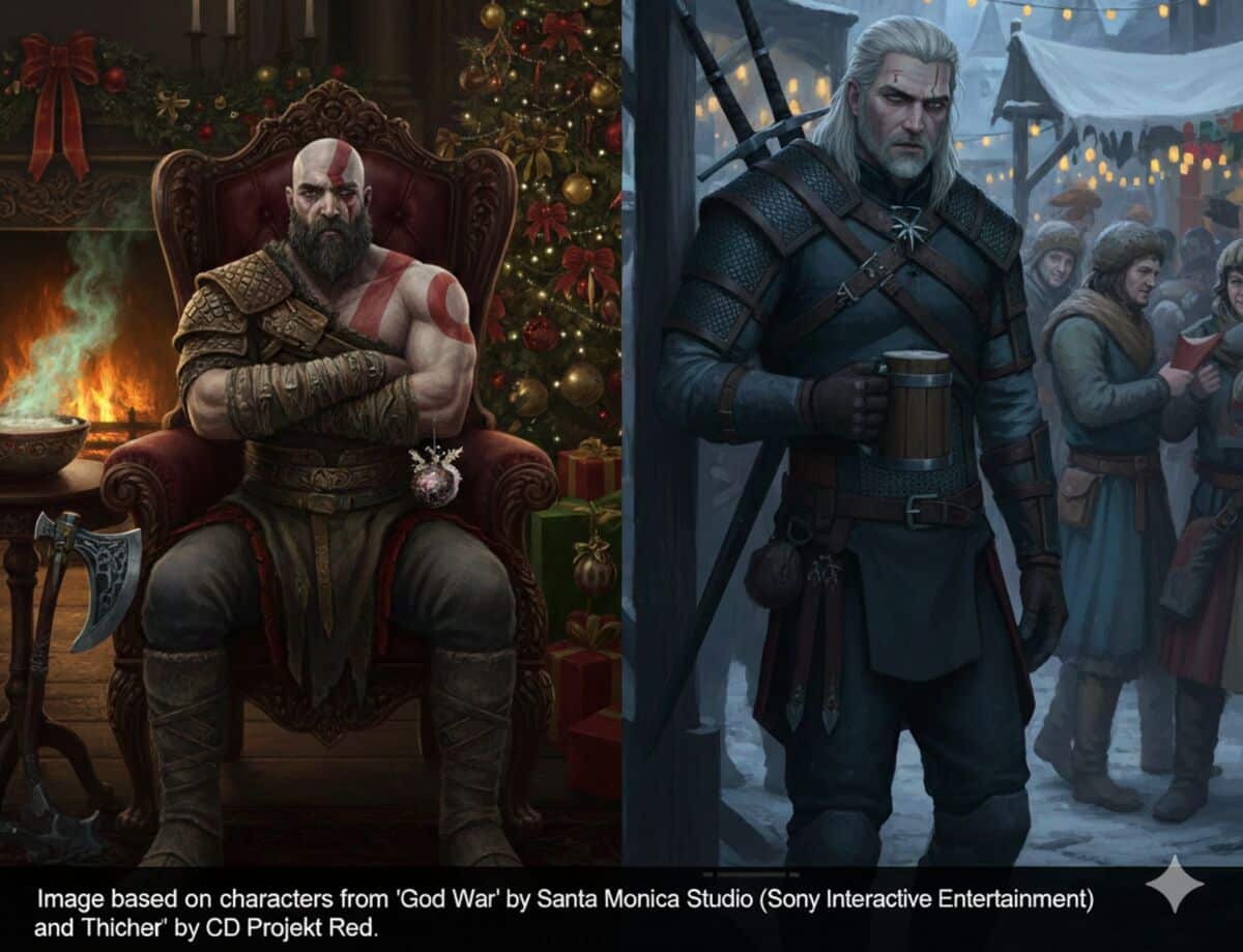 Top Gaming's Christmas Personalities