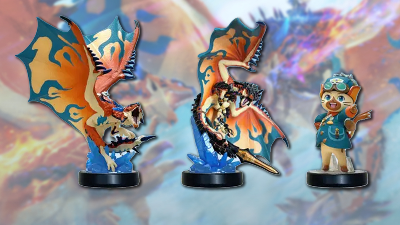 Monster Hunter Stories 3 Amiibo figures