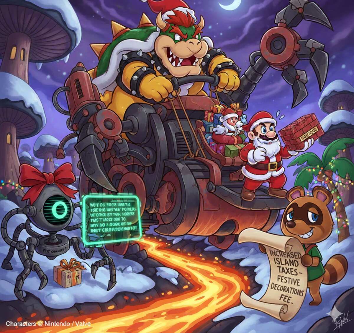 Top Gaming's Christmas Personalities