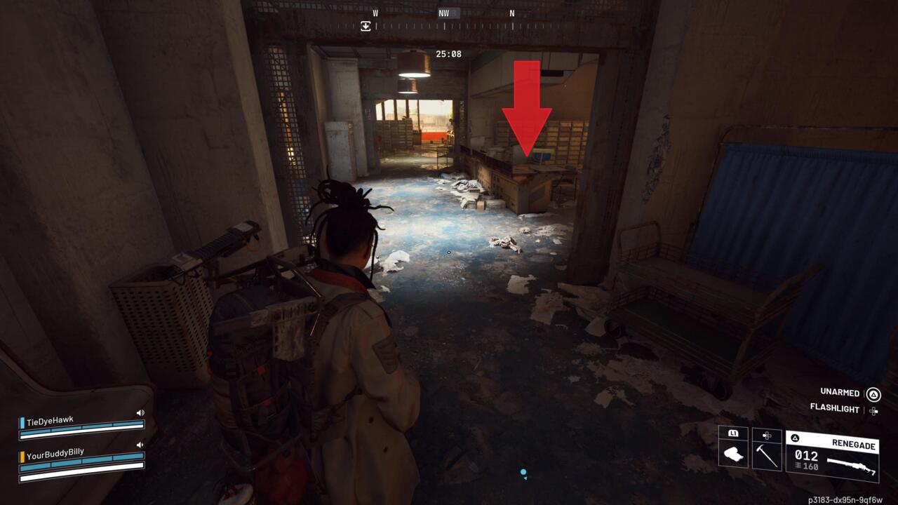 Interact with the records to finish the quest.